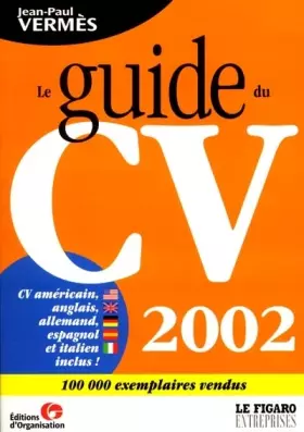 Couverture du produit · Le guide du CV 2002