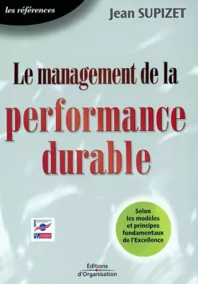 Couverture du produit · Le Management de la performance durable
