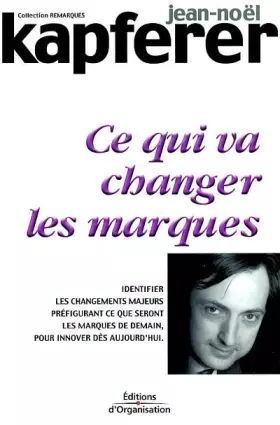Couverture du produit · Ce qui va changer les marques