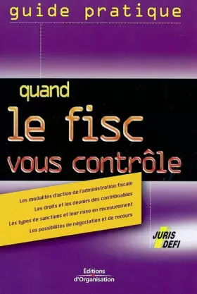 Couverture du produit · Quand le fisc vous contrôle