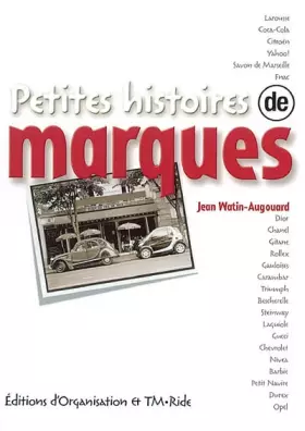Couverture du produit · Petites histoires de marques