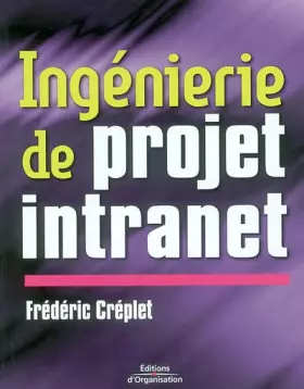 Couverture du produit · Ingénierie de projet intranet