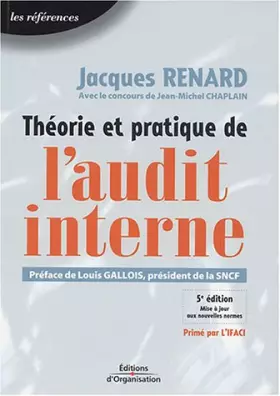 Couverture du produit · Théorie et pratique de l'audit interne