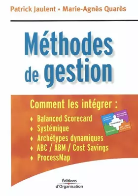 Couverture du produit · Méthodes de gestion : Comment les intégrer