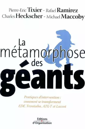 Couverture du produit · La métamorphose des géants