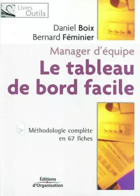 Couverture du produit · Le tableau de bord facile : Manager d'équipe