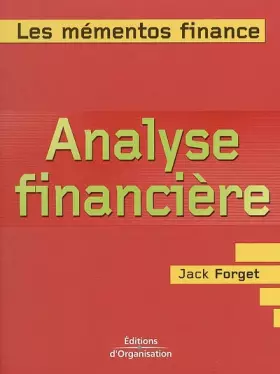 Couverture du produit · Analyse financière