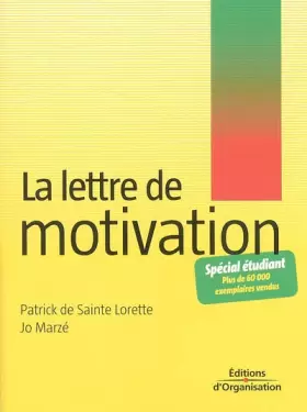 Couverture du produit · La lettre de motivation