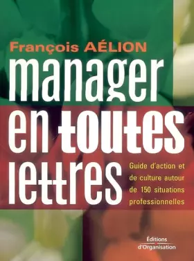 Couverture du produit · Manager en toutes lettres