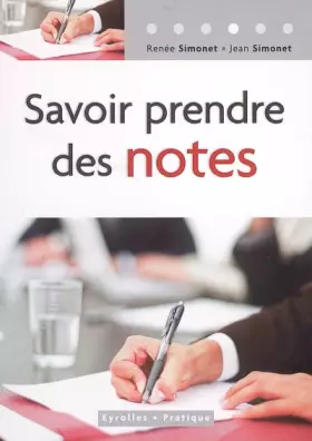 Couverture du produit · Savoir prendre des notes