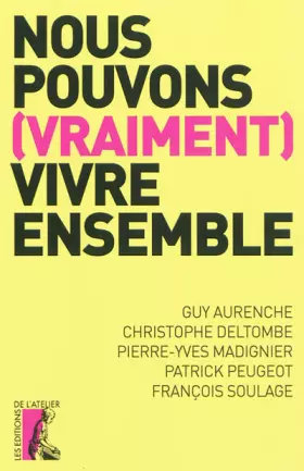 Couverture du produit · Nous pouvons (vraiment) vivre ensemble