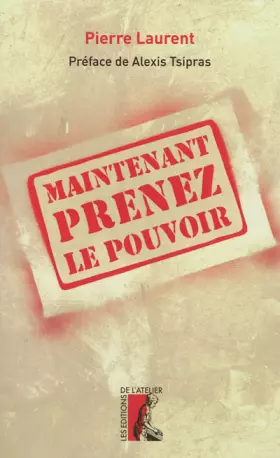 Couverture du produit · Maintenant prenez le pouvoir