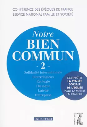 Couverture du produit · NOTRE BIEN COMMUN 2 + DVD (0)