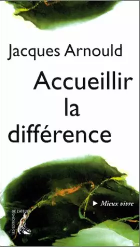 Couverture du produit · ACCUEILLIR LA DIFFERENCE
