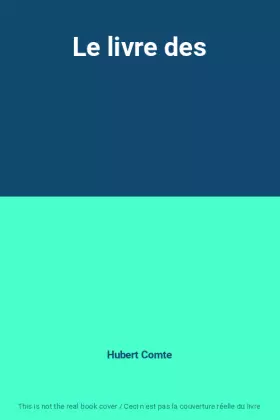 Couverture du produit · Le livre des