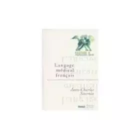 Couverture du produit · Langage médical français