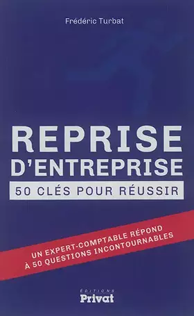 Couverture du produit · reprise d'entreprise (la)