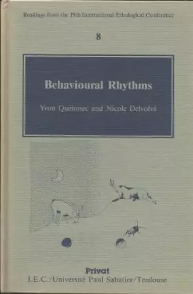 Couverture du produit · Behavioural rhythms 092193