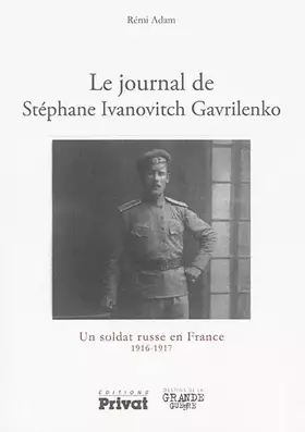 Couverture du produit · JOURNAL DE STEPHANE IVANOVITCH GAVRILENKO (LE)
