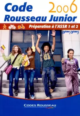 Couverture du produit · Code Rousseau Junior: Préparation à l'ASSR 1 et 2 (5e/3e)