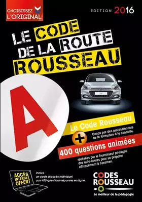 Couverture du produit · Code Rousseau de la Route B 2016