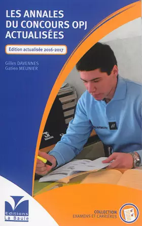 Couverture du produit · Les Annales du Concours OPJ