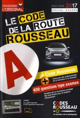Couverture du produit · Code Rousseau de la route B 2017