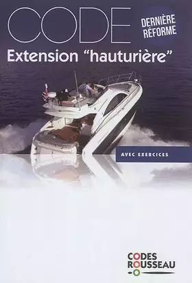 Couverture du produit · Code Rousseau code extension hauturière 2017