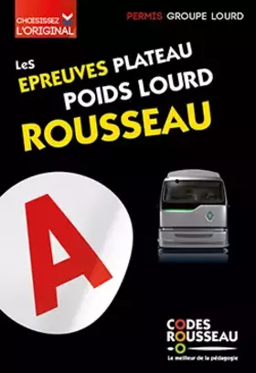 Couverture du produit · Code Rousseau Epreuves plateau poids lourd 2019