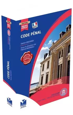 Couverture du produit · Code pénal
