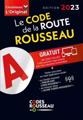 Couverture du produit · Code Rousseau de la route B 2023