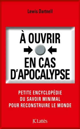 Couverture du produit · À ouvrir en cas d'apocalypse