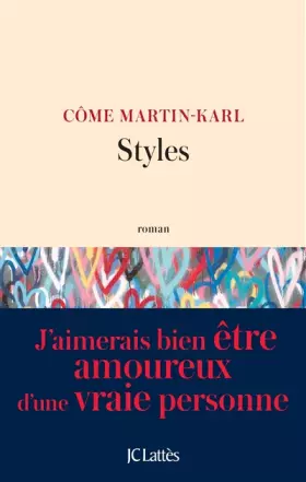 Couverture du produit · Styles