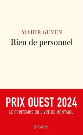 Couverture du produit · Rien de personnel