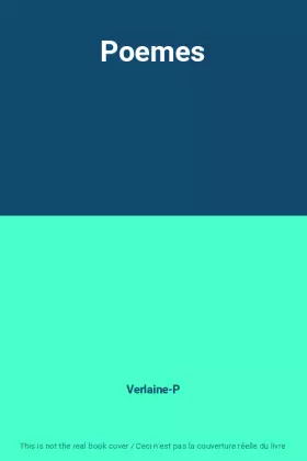 Couverture du produit · Poemes