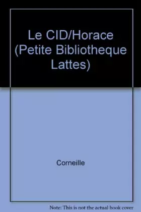 Couverture du produit · Le CID/Horace