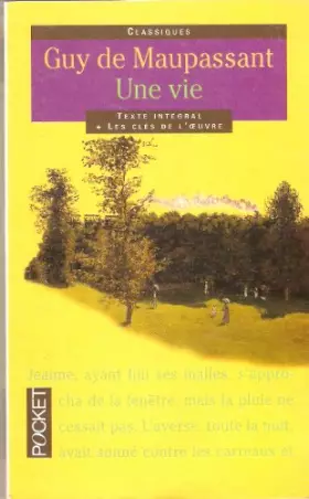 Couverture du produit · Une Vie