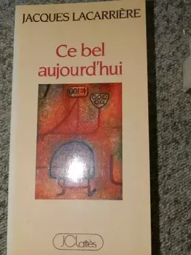 Couverture du produit · Ce bel aujourd'hui                                                                            112897