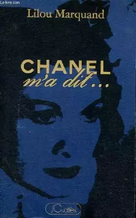 Couverture du produit · Chanel m'a Dit