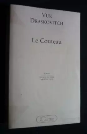 Couverture du produit · Le couteau