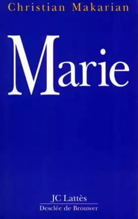 Couverture du produit · Marie