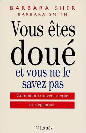 Couverture du produit · Vous êtes doué et vous ne le savez pas