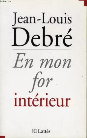 Couverture du produit · En mon for intérieur