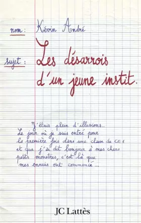 Couverture du produit · Les désarrois d'un jeune instit