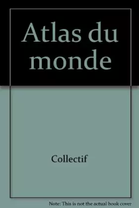 Couverture du produit · Atlas du monde