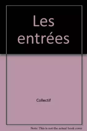Couverture du produit · Les entrées