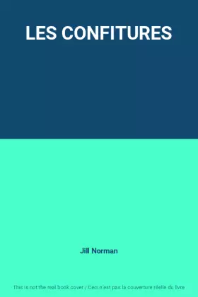 Couverture du produit · LES CONFITURES