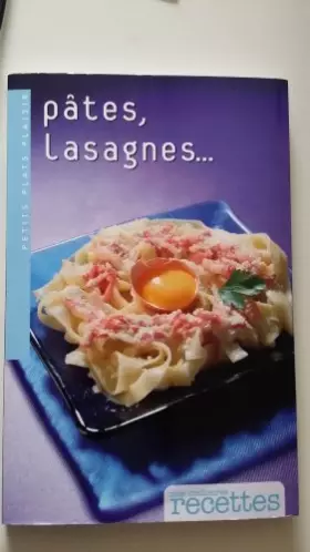 Couverture du produit · PÂTES,LASAGNES