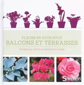 Couverture du produit · Fleurs en pots pour balcons et terrasses