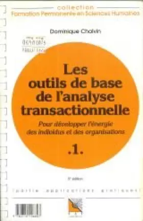 Couverture du produit · Les outils de base de l'analyse transactionnelle